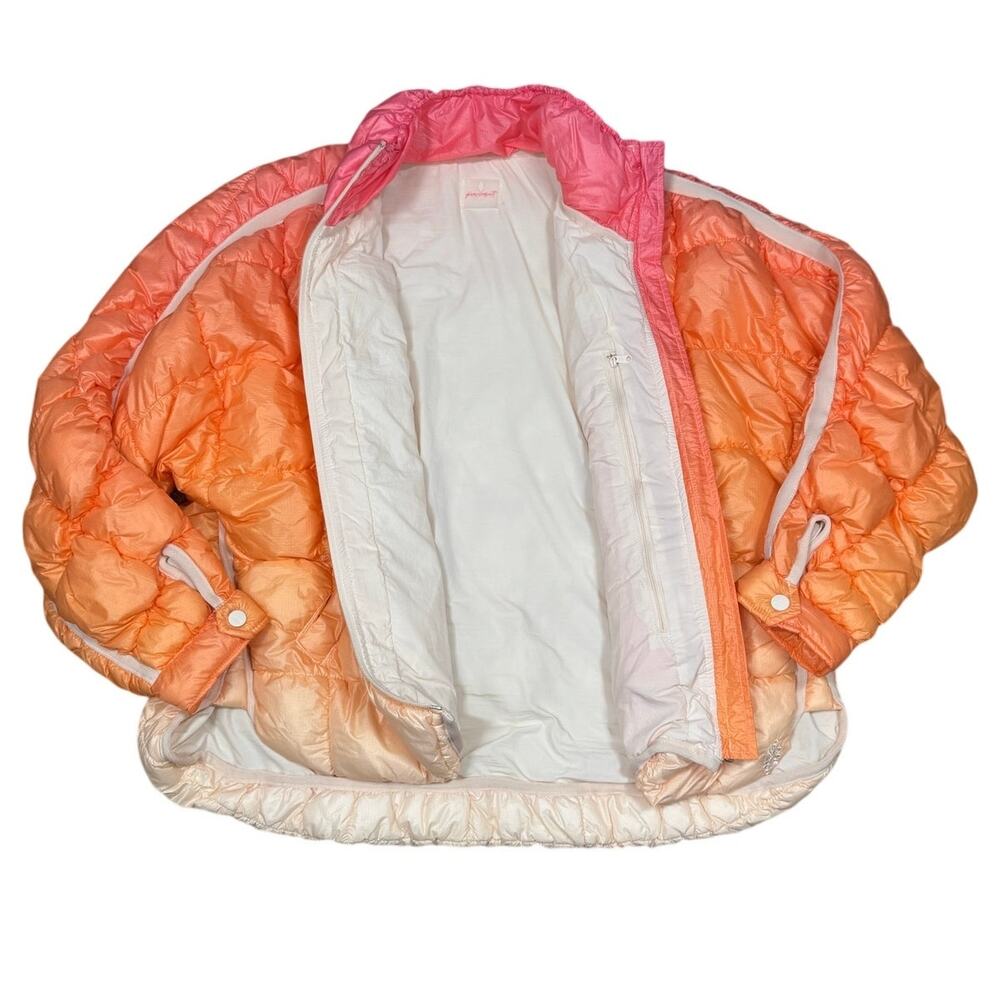 FP Movement Scrunchy Glossy Pippa Packable Puffer Jacket S Ombre Free People - Picture 3 of 10